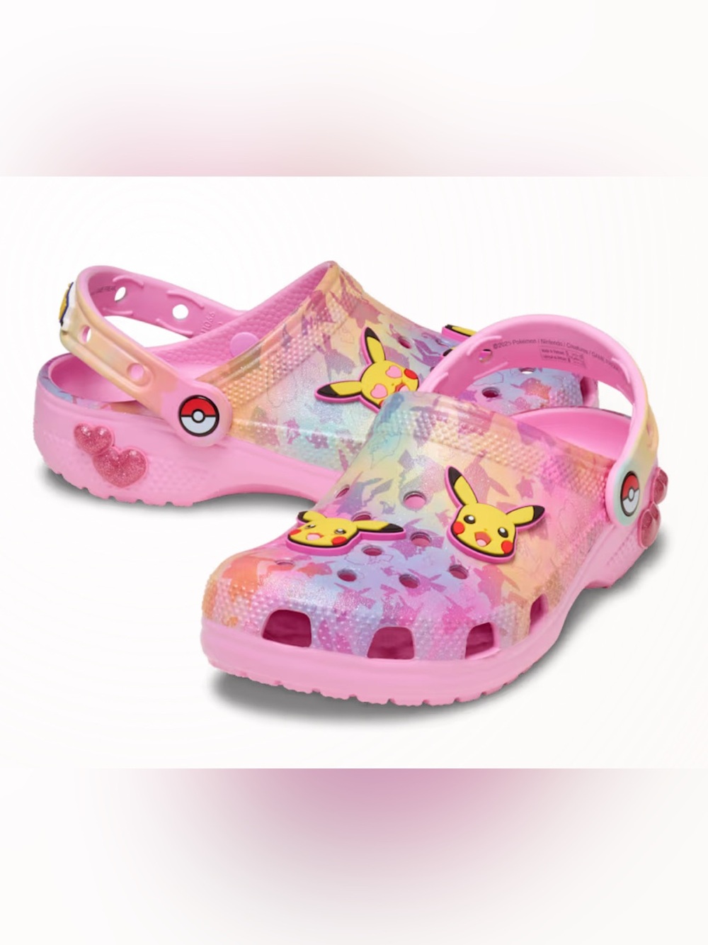 NWT - Kids' Pokémon Pikachu Classic Clog - Size J2